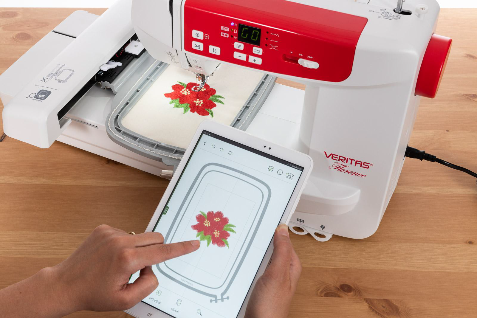 Klassisches Arbeitsheft zur Stickmaschine